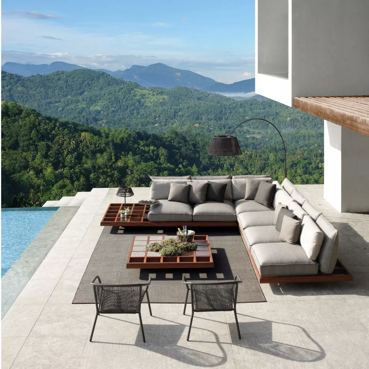 Royal Botania Mozaix Beistelltisch Ø 40 cm