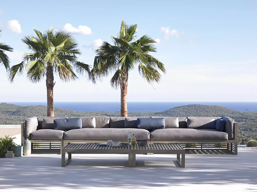 GANDIA BLASCO DNA Loungesofa Eckmodul links 6 • 88 × 88 cm