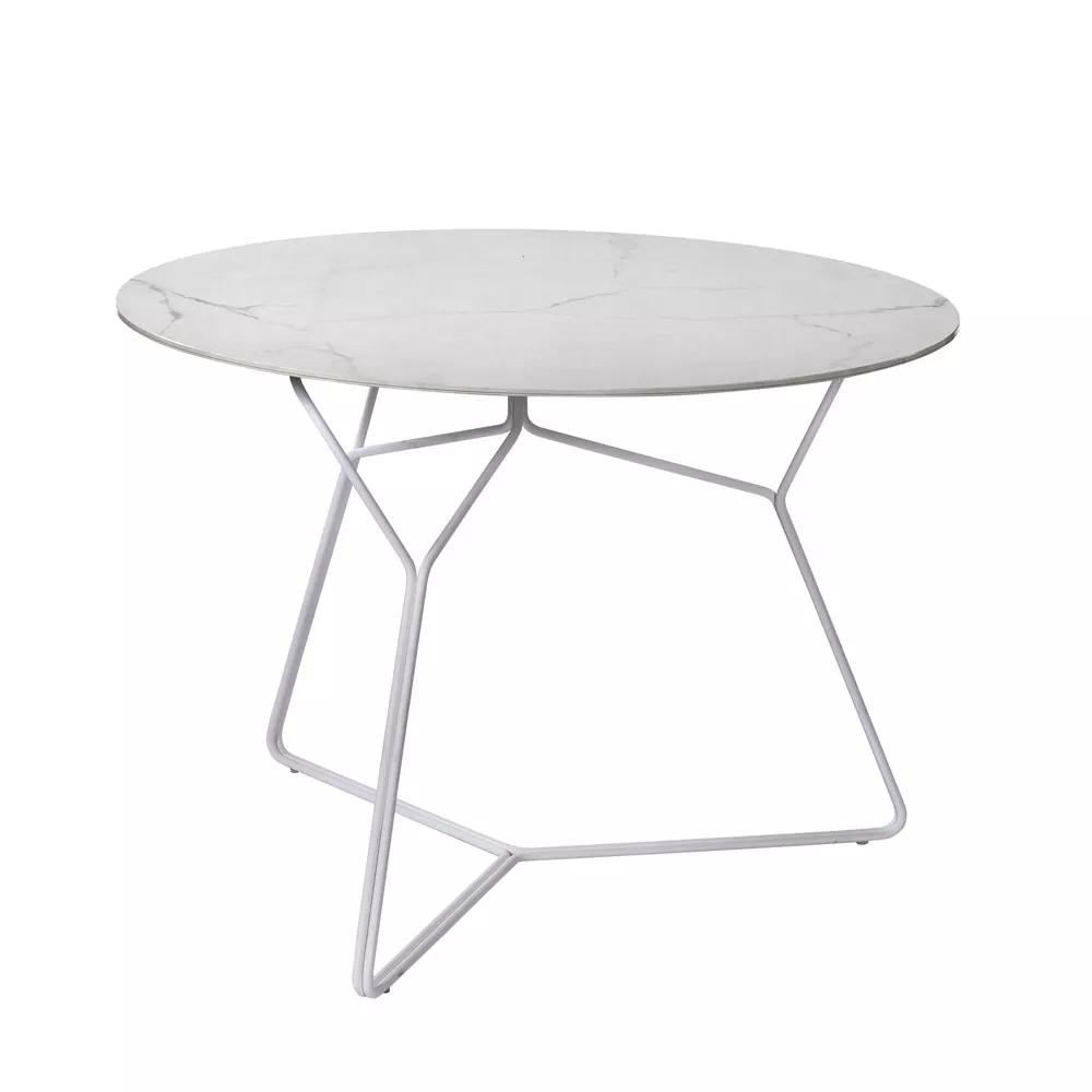 OASIQ SERAC Esstisch mit Keramik Tischplatte Ø 99 cm