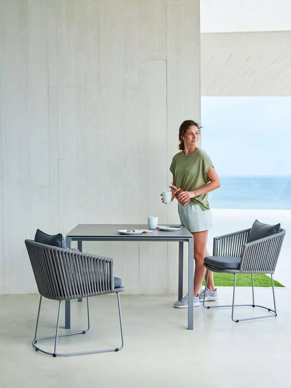 Cane-line Pure | Esstisch Pure 200 × 100 cm | -20% Purekampagne