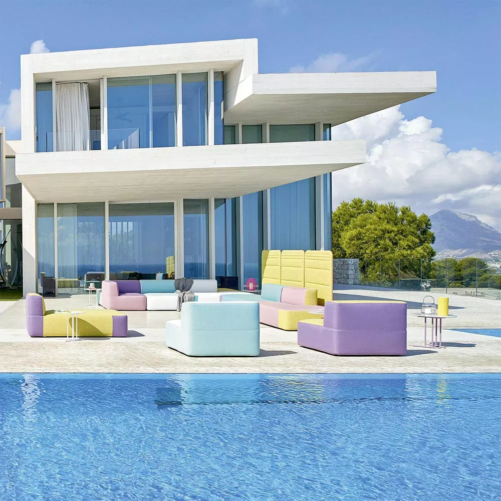 Varaschin Belt Loungesessel (EINFARBIG) Ø 90 cm 