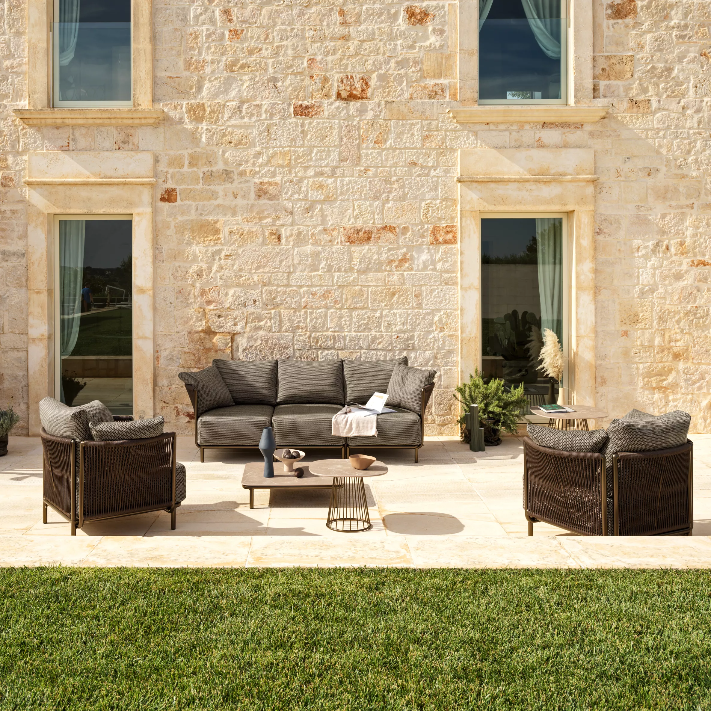 Roberti Queen Loungemodul • Pouf