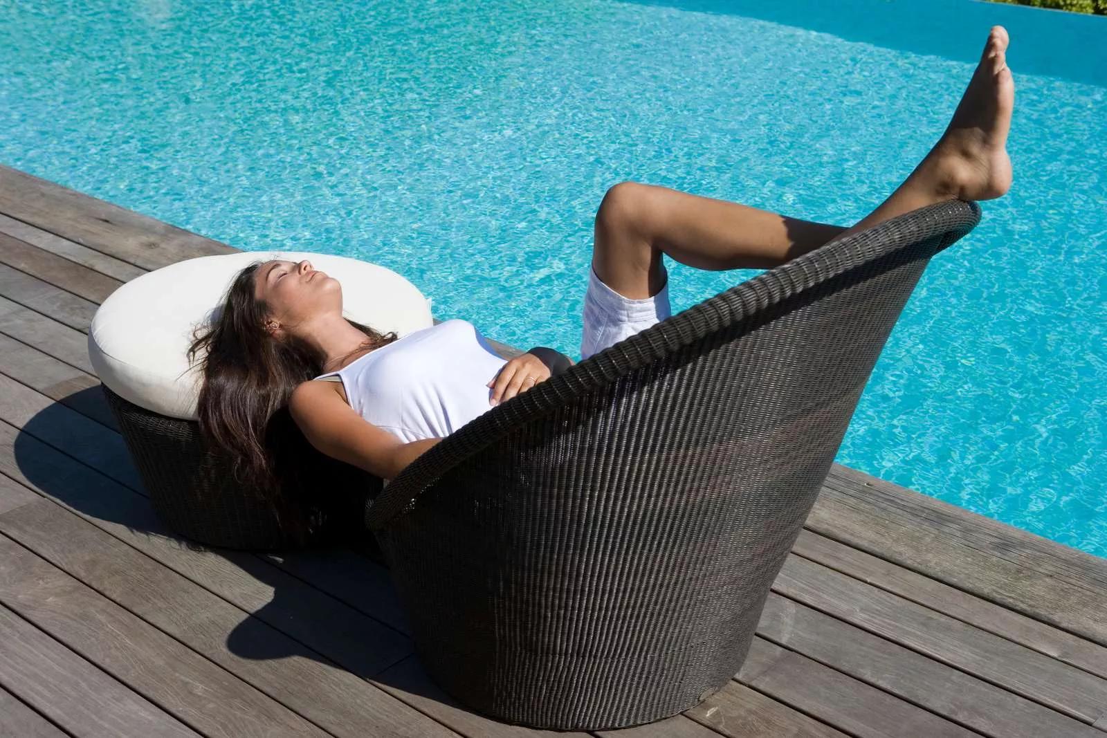 Cane-line Kingston Loungesessel Hochlehner 92 cm