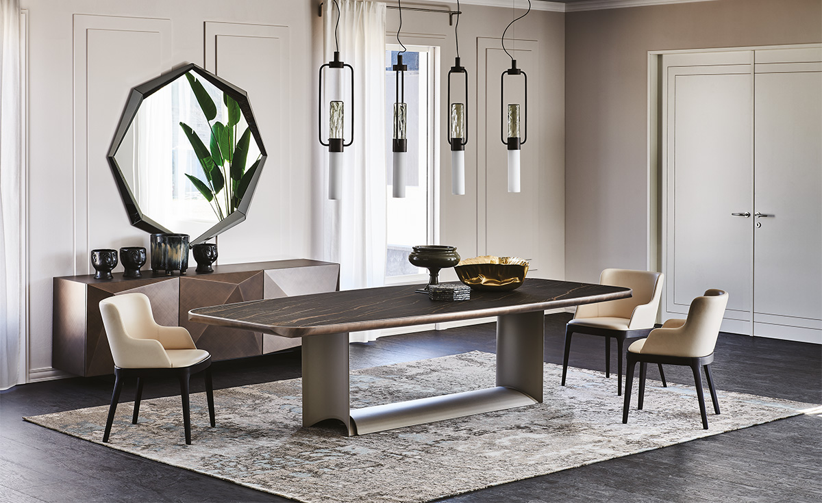 Cattelan Italia DRAGON KERAMIK PREMIUM Esstisch • 3 Größen