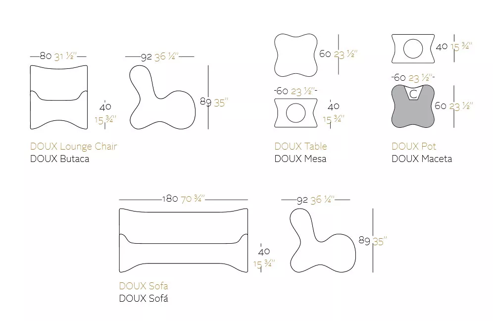 Vondom Pal Loungetisch