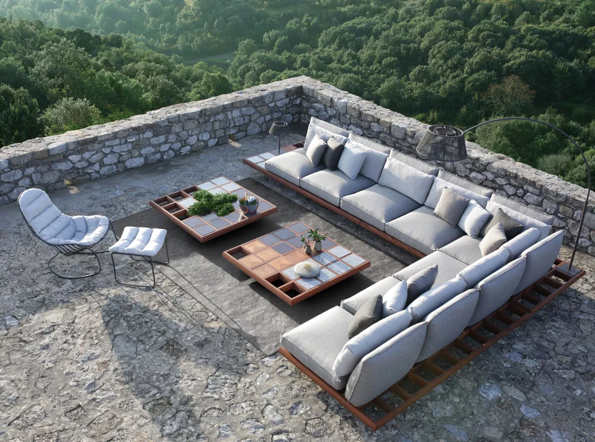 Royal Botania Mozaix Beistelltisch Ø 40 cm