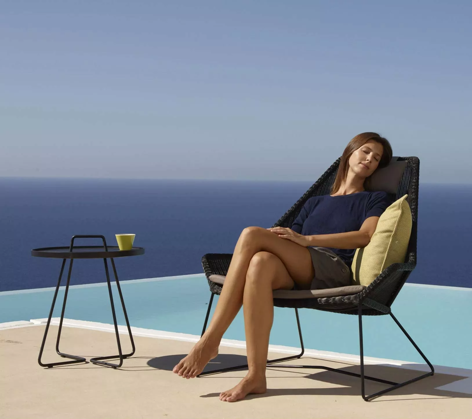 Cane-line Breeze Fußhocker | Gartenhocker