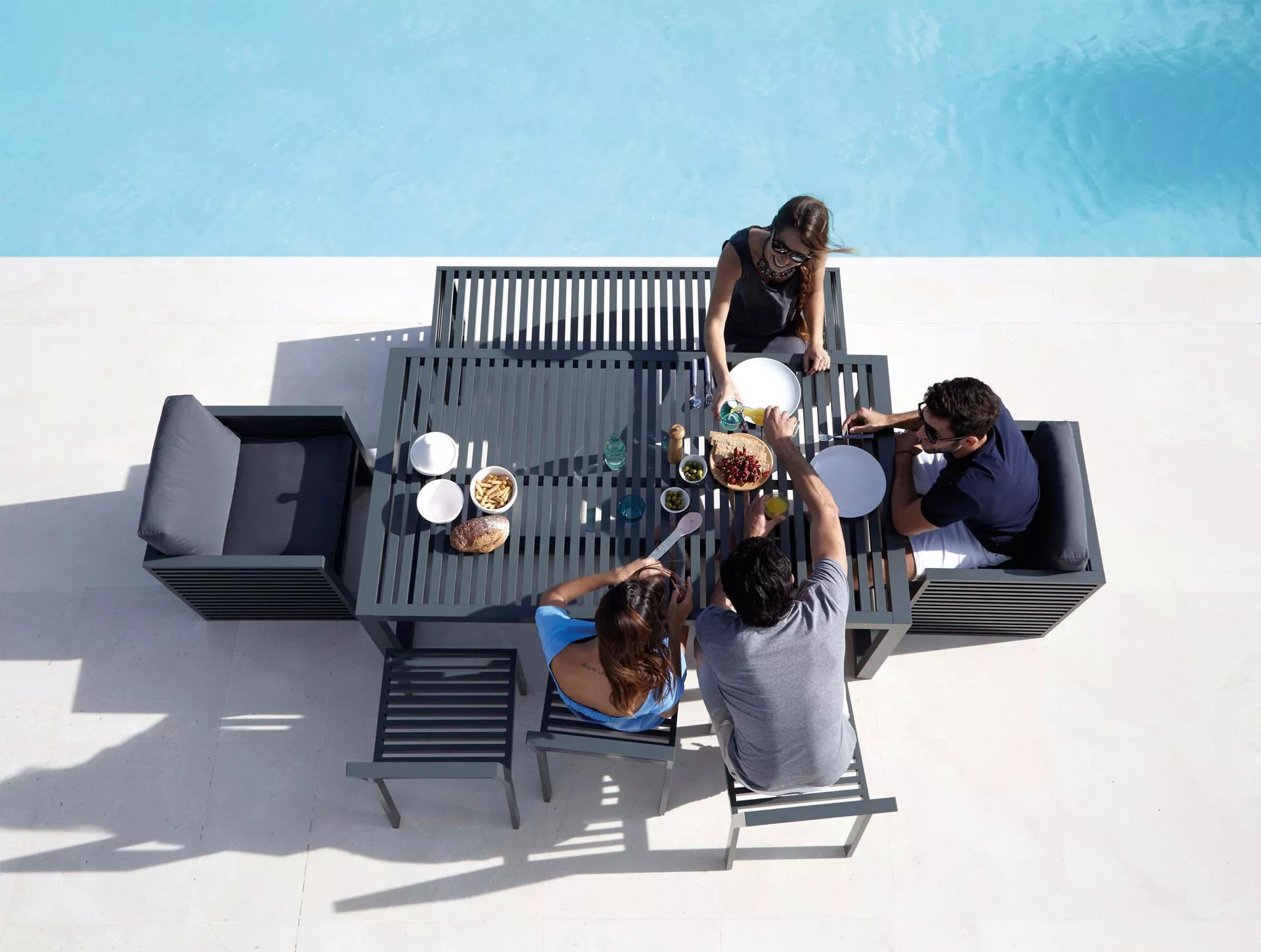 GANDIA BLASCO DNA Loungesessel 105 × 88 cm