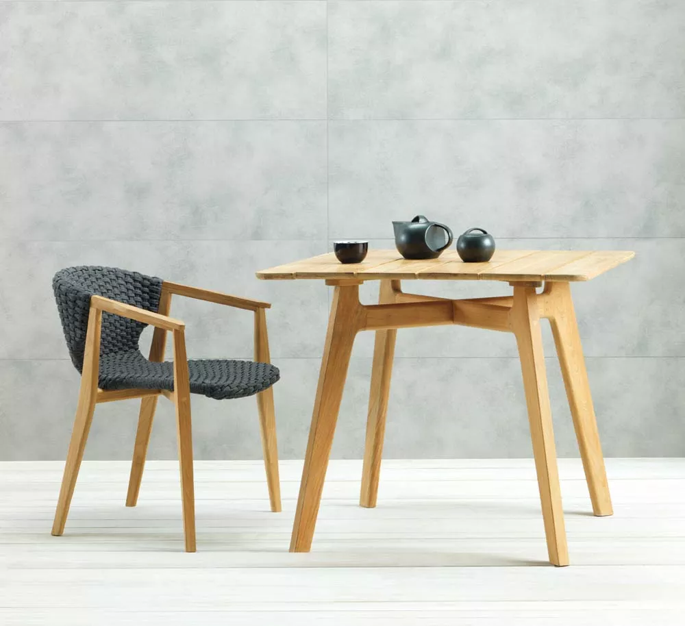 Ethimo Knit Esstisch | 90 x 90 cm