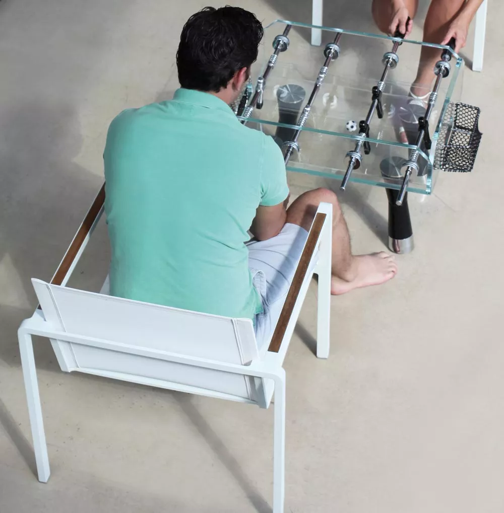 Royal Botania Red Label Alura Lounge Sessel, stapelbar