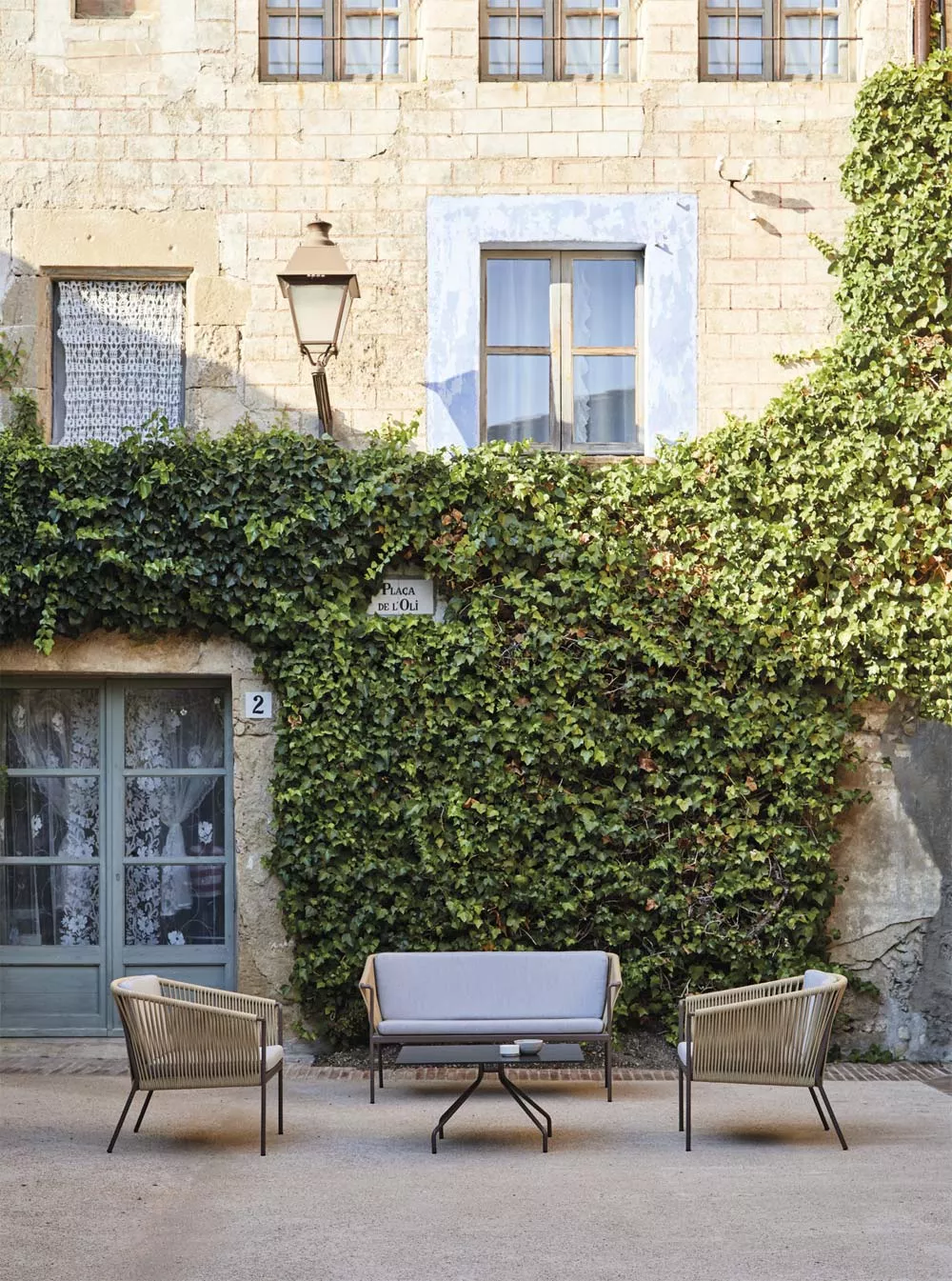 Point Weave Sonnenliege • Lounge Liege 163 cm