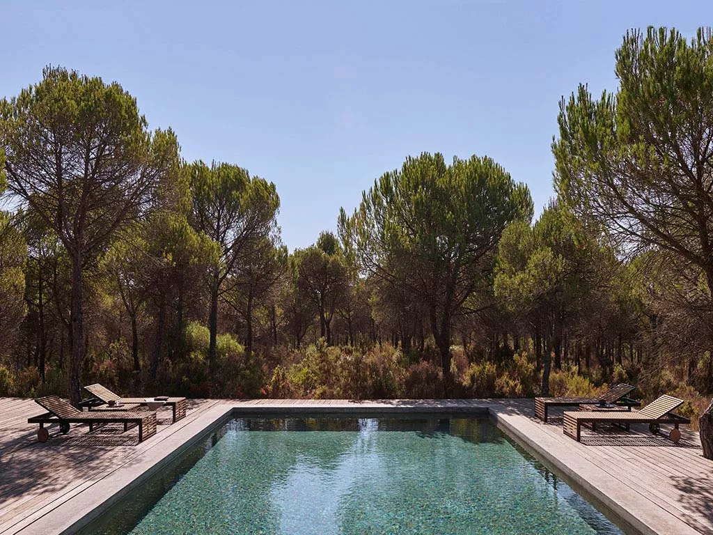 GANDIA BLASCO DNA Teakholz Sonnenliege rollbar • Gartenliege 70 × 198 cm