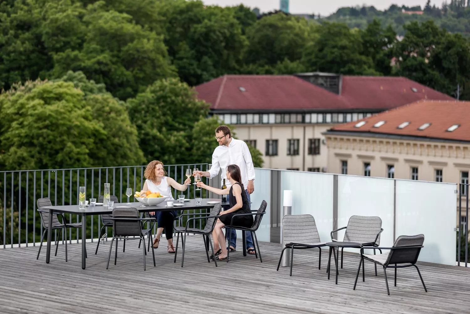 Todus Starling Gartensofa • Loungesofa 153 cm