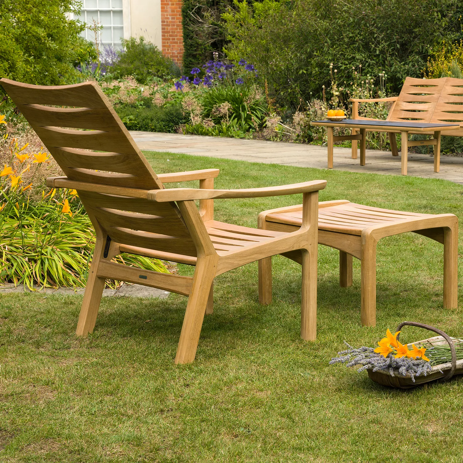 Barlow Tyrie Monterey Teak-Loungehocker