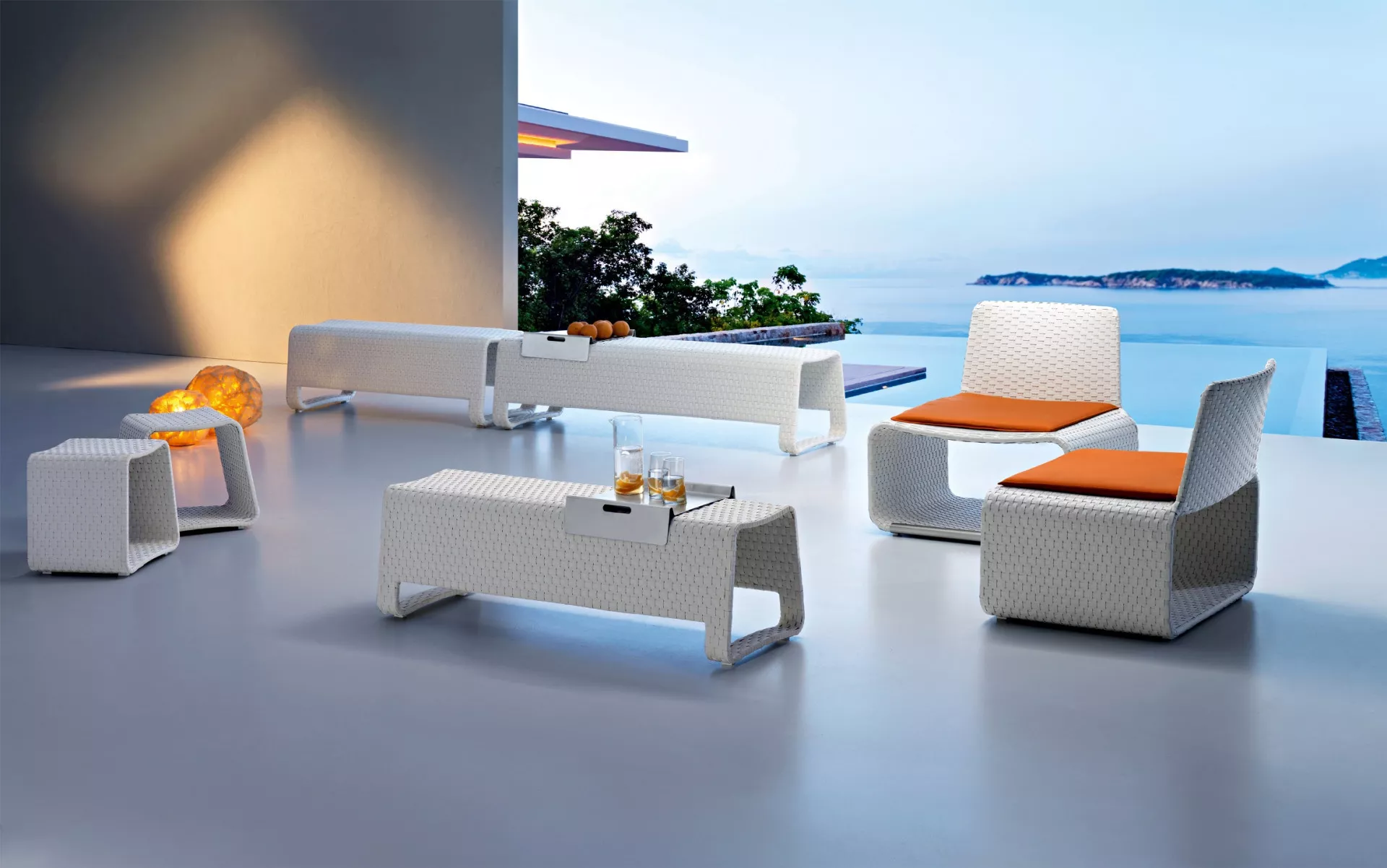 Roberti Hamptons Loungesofa 261 cm