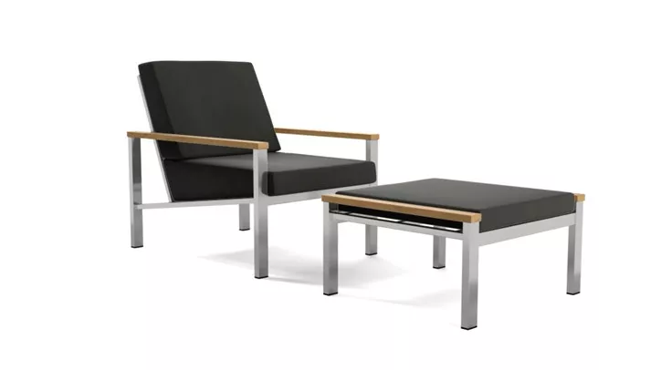 Barlow Tyrie Equinox Edelstahl-Loungesessel