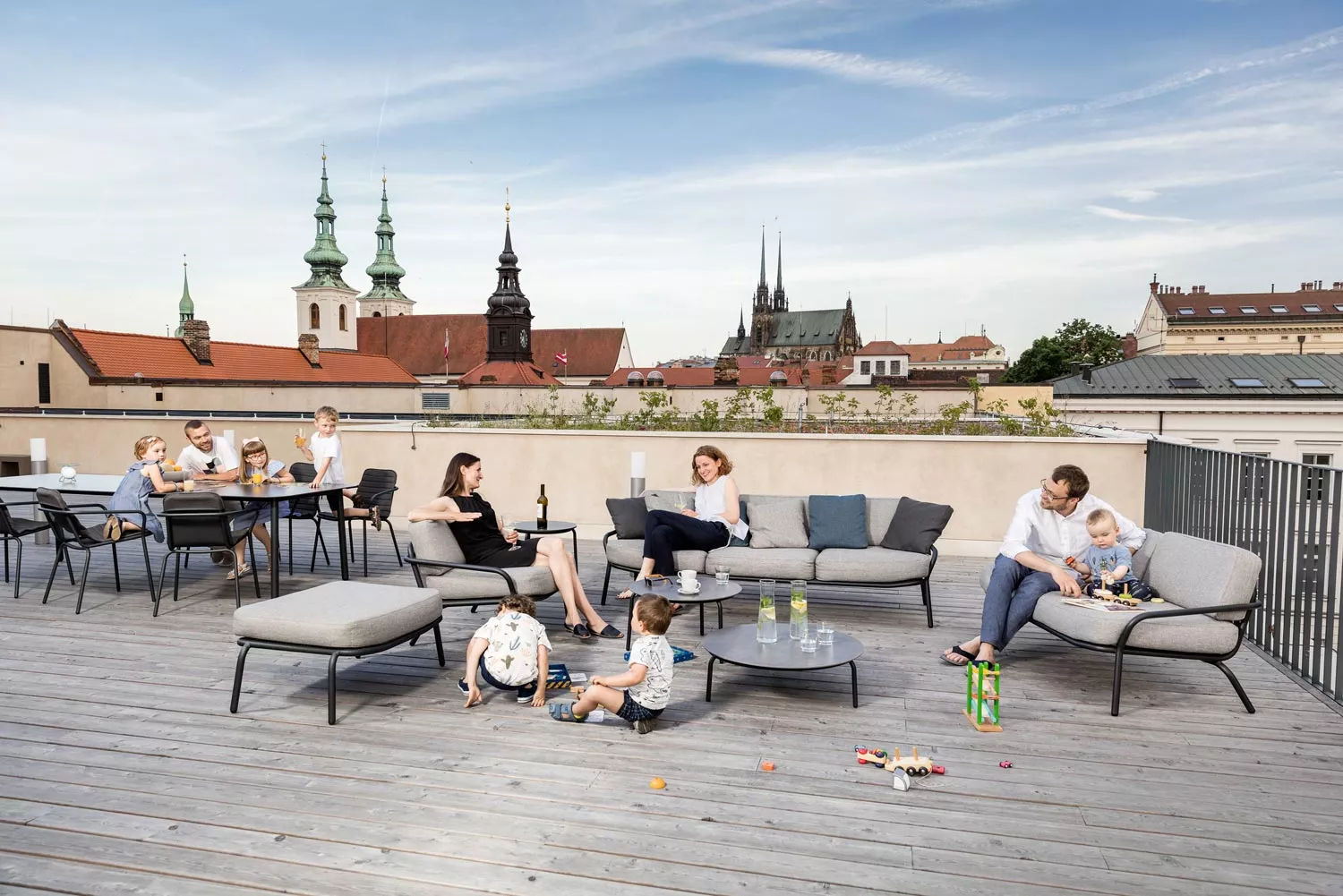 Todus Starling Gartensofa • Loungesofa 153 cm