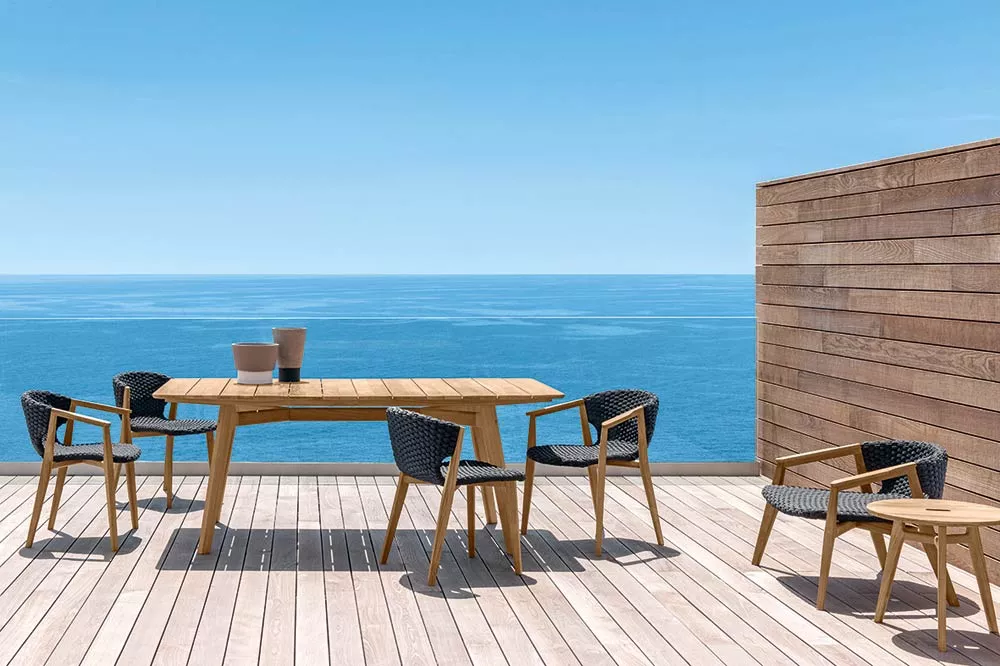 Ethimo Knit Esstisch | 200 × 100 cm