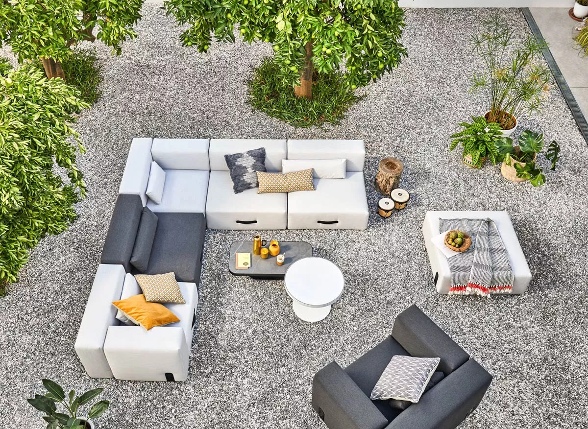 Conmoto Miami Loungesessel • Gartensessel 123 × 92 cm 