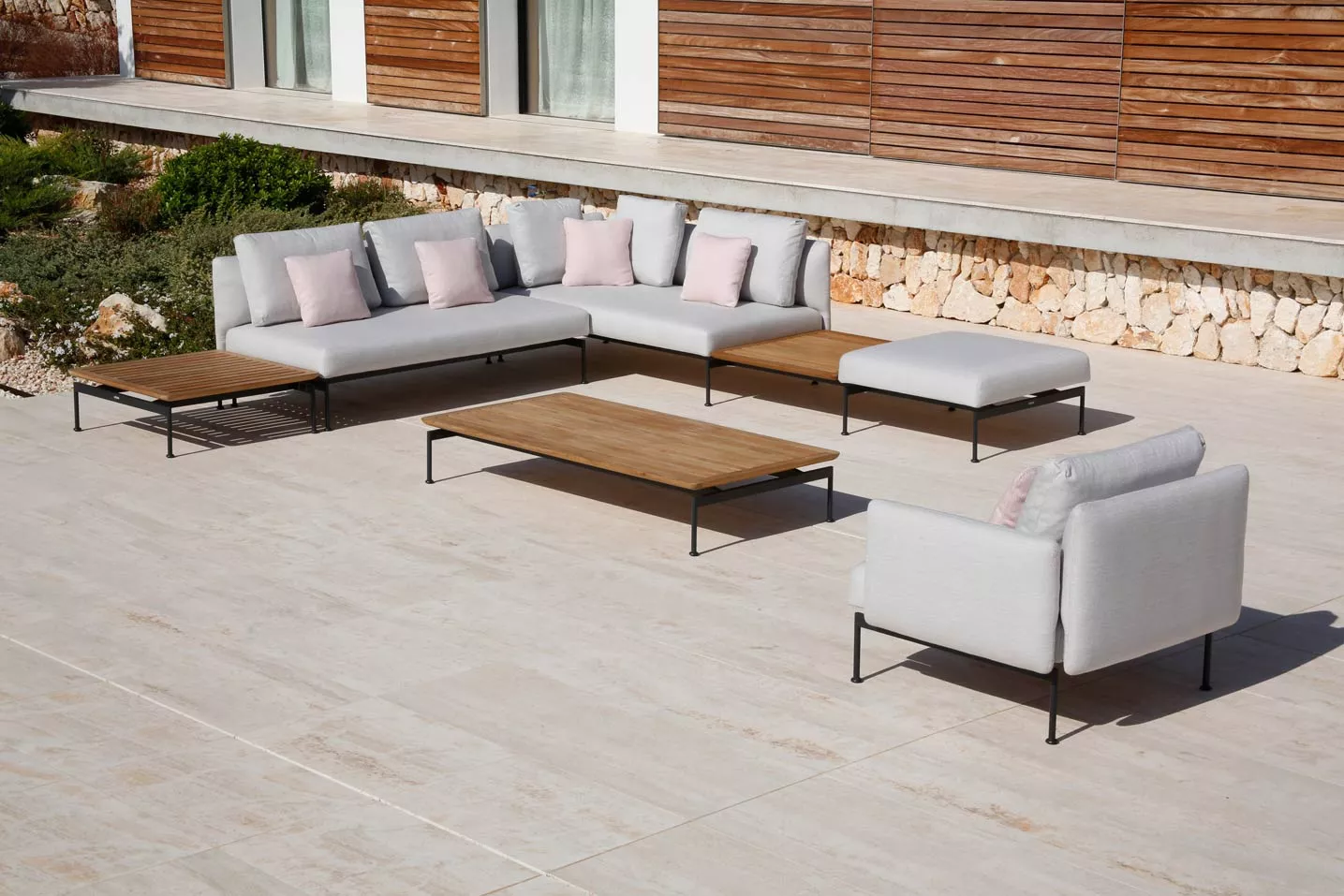 Barlow Tyrie Layout Loungesessel • Gartensessel 96 cm