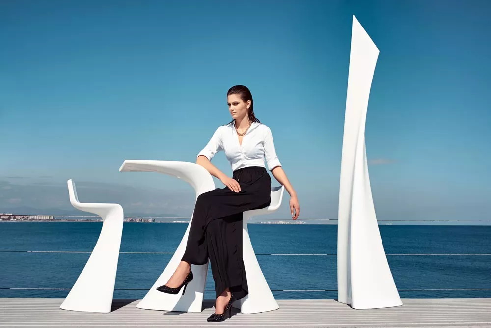 Vondom Wing Loungetisch 116 × 79 cm