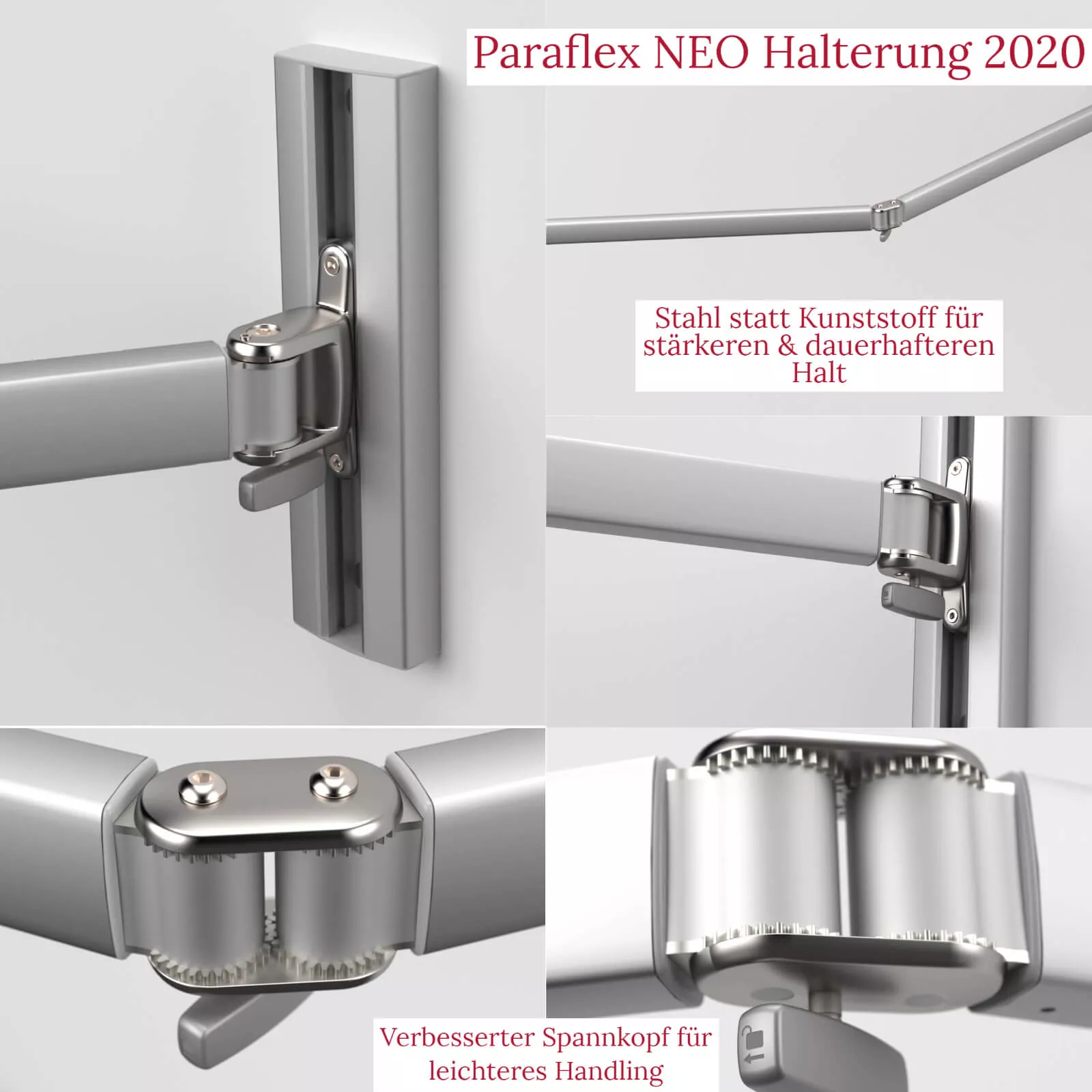 Umbrosa Sonnenschirm Paraflex Multiflex 4 Classic / Neo Ø 270 cm, rund