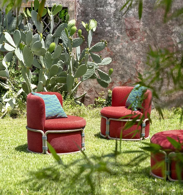 Ethimo Rotin Dekokissen 50 x 30 cm