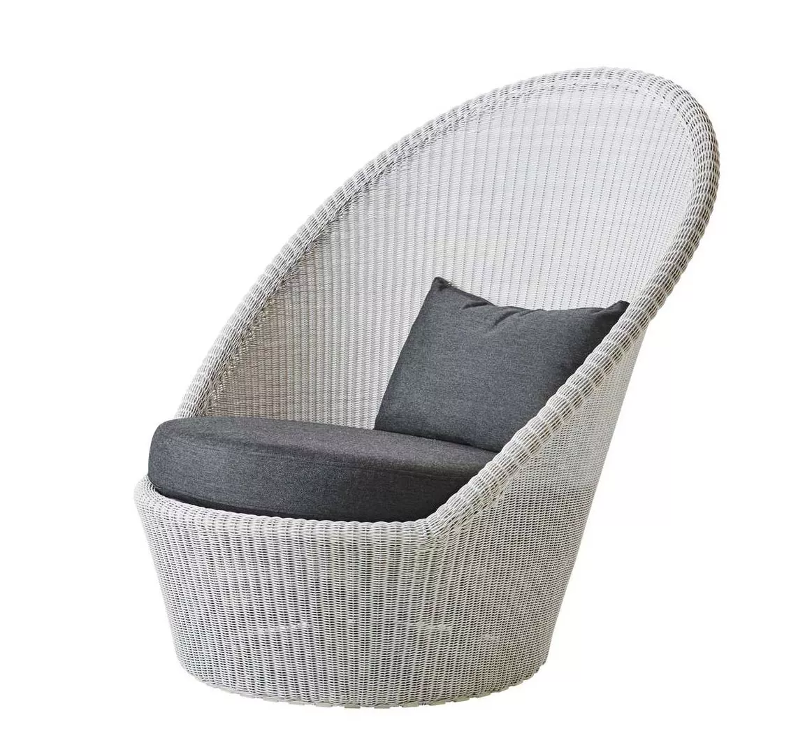 Cane-line Kingston Loungesessel Hochlehner 92 cm