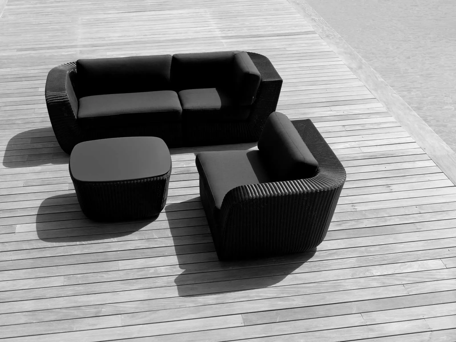 Cane-line Savannah Loungesofa Zweisitzer Modul links 135 cm