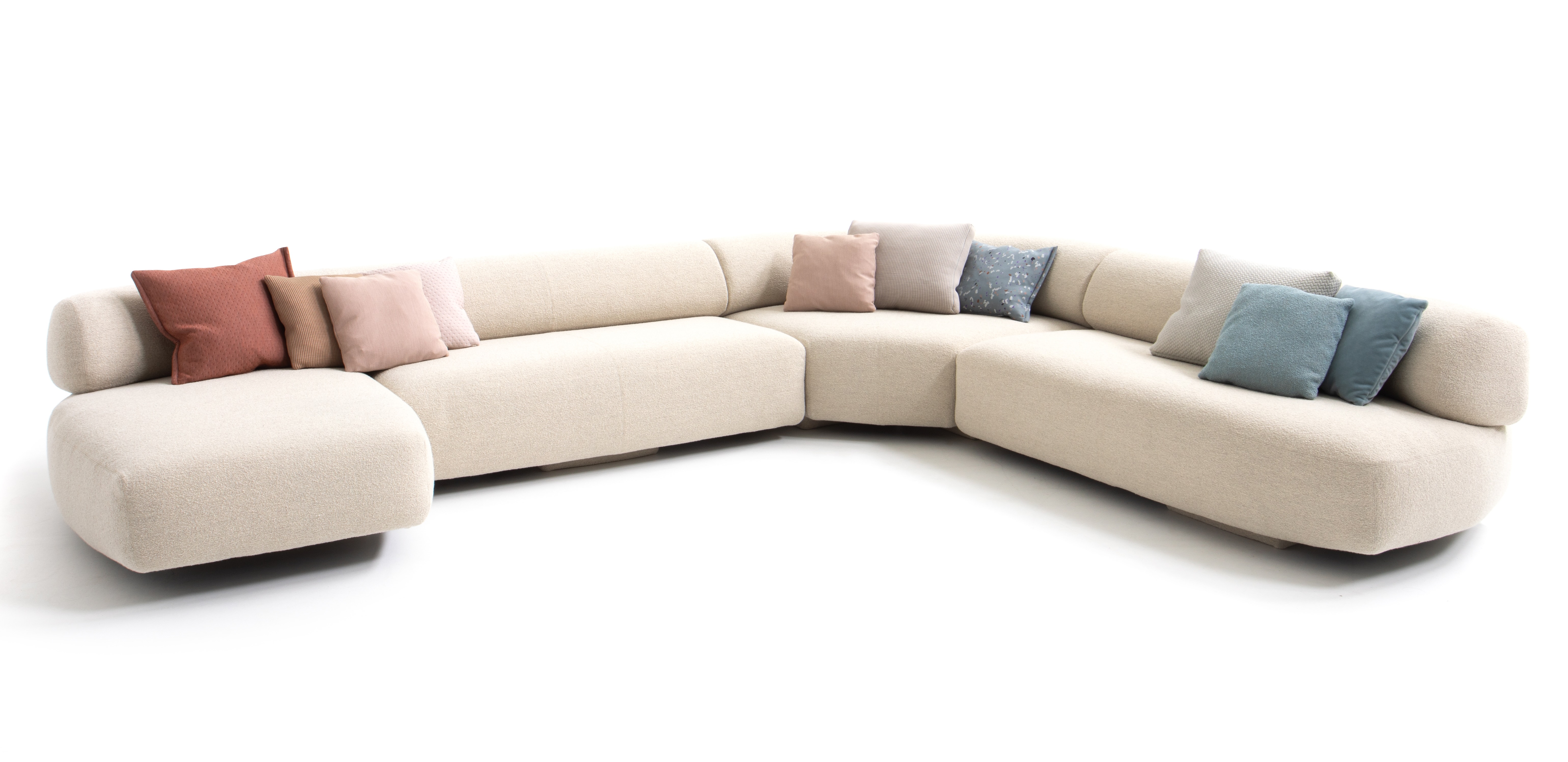 MOROSO GOGAN Sofa • Zusammenstellung 323 cm
