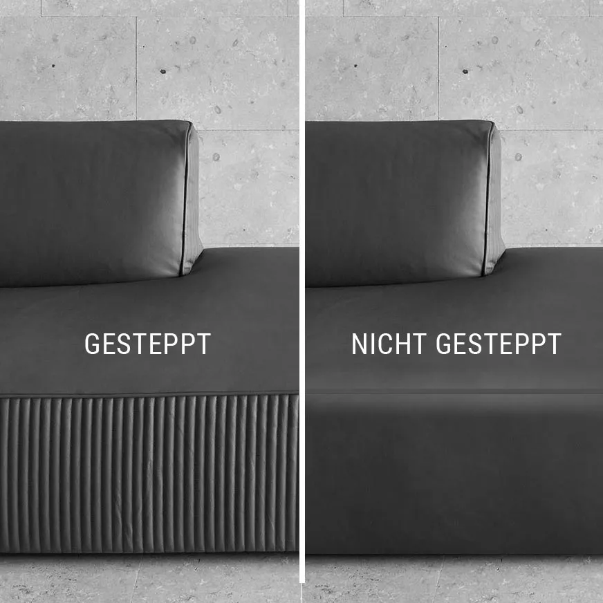 Varaschin Belt Loungesessel (Loungesofa Mittelmodul ZWEIFARBIG) 90 cm  