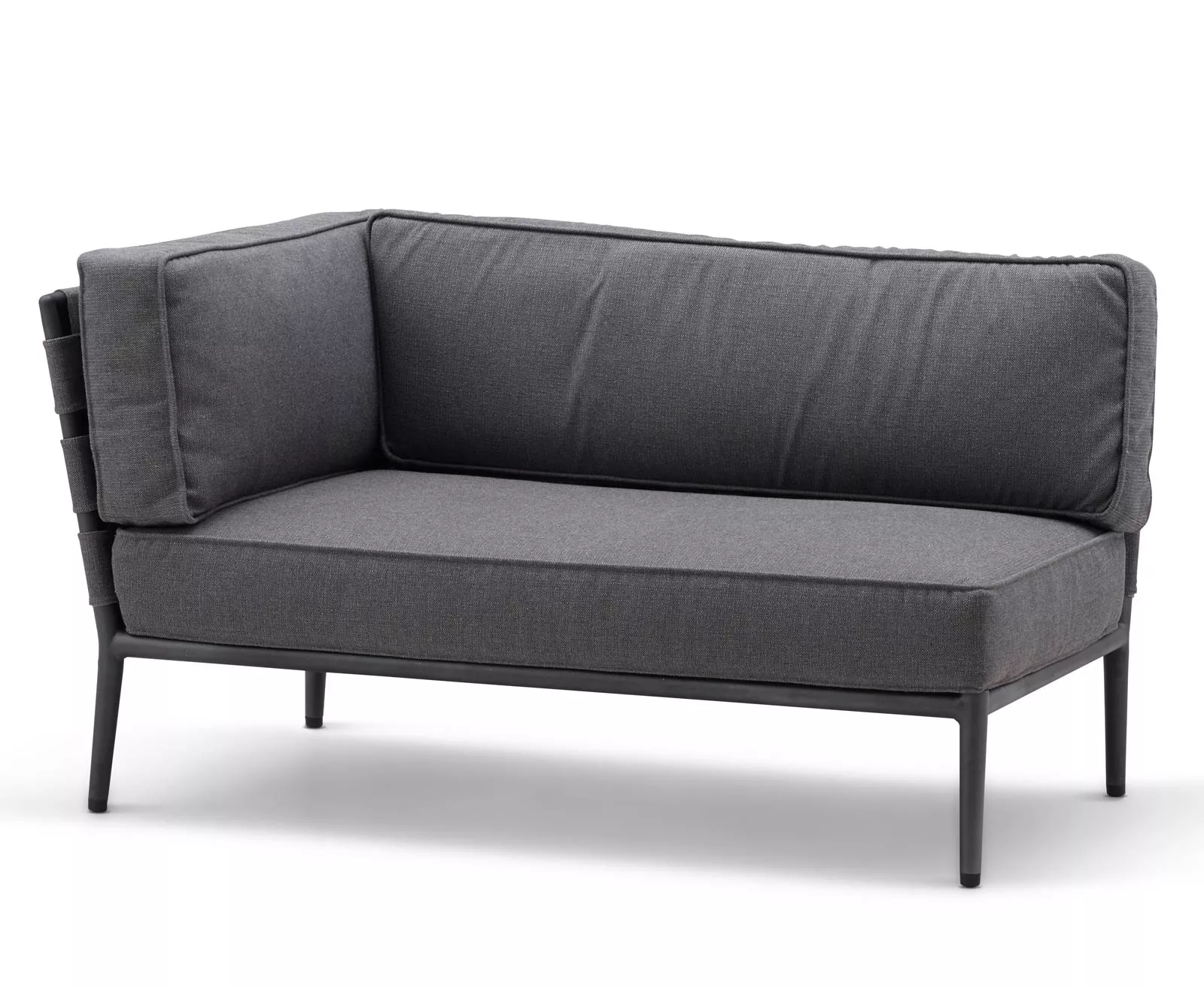 Cane-line Conic Loungesofa Zweisitzer rechts 140 cm