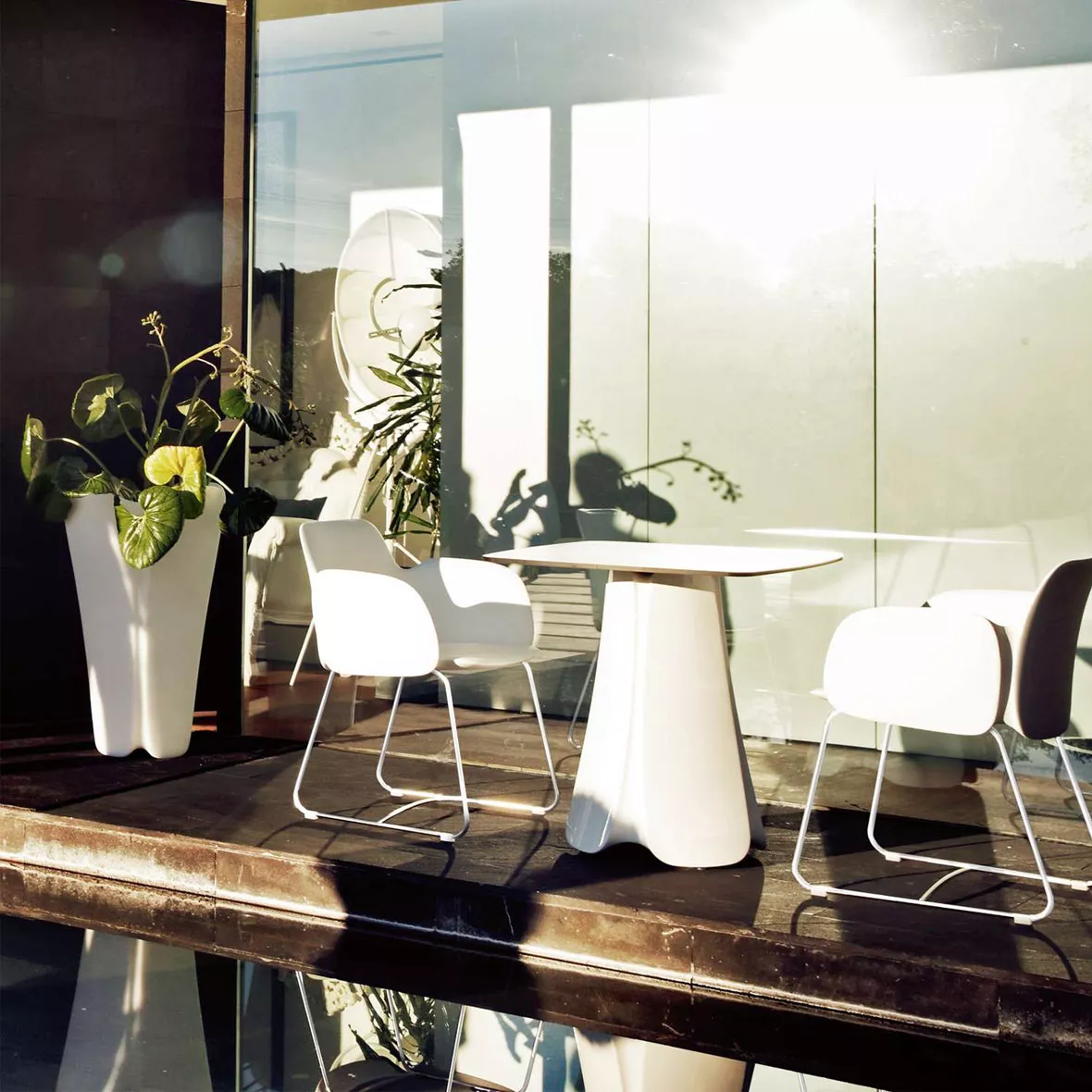 Vondom Pezzettina Gartentisch • Esstisch 70 × 70 cm