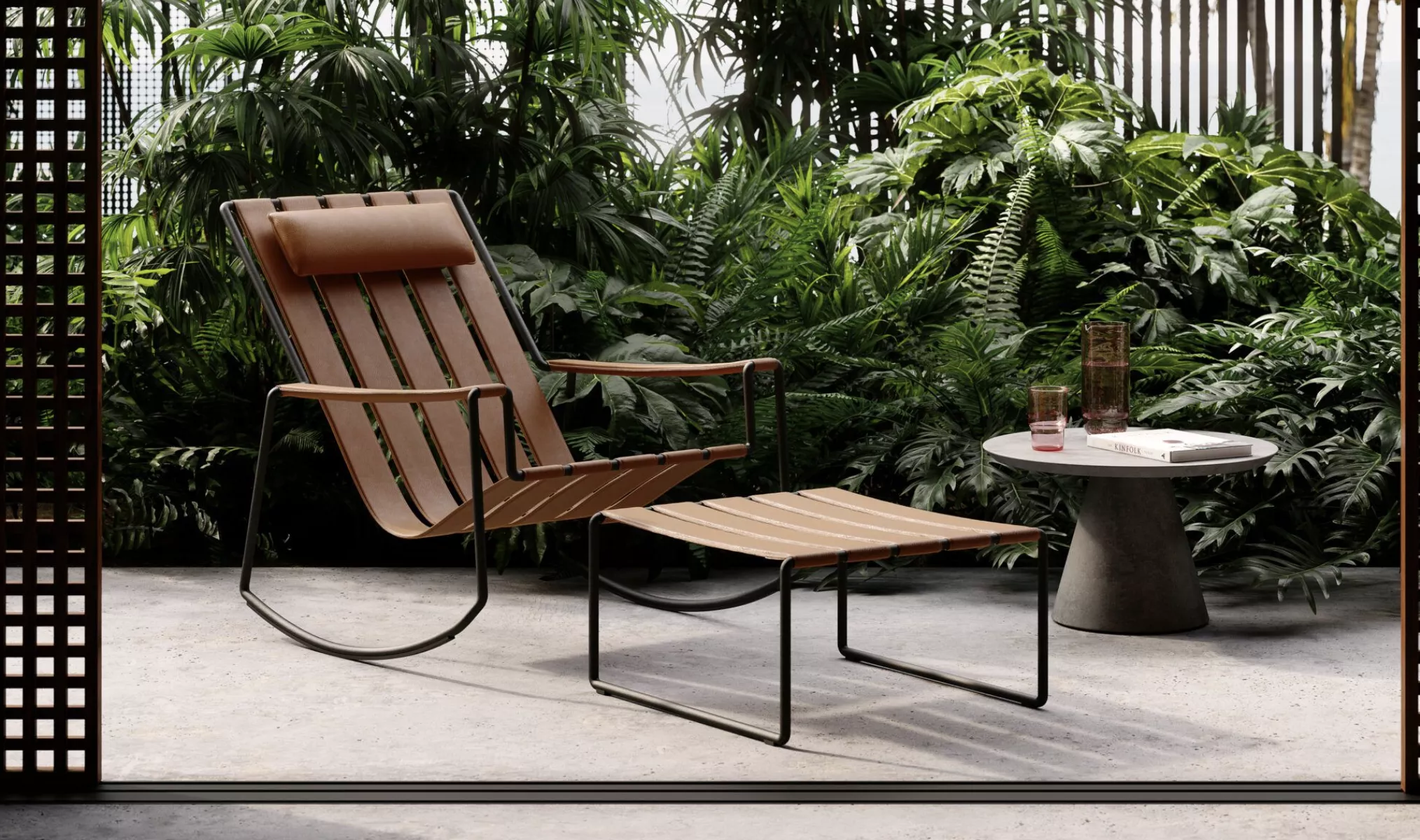 Royal Botania Strappy Schaukelstuhl