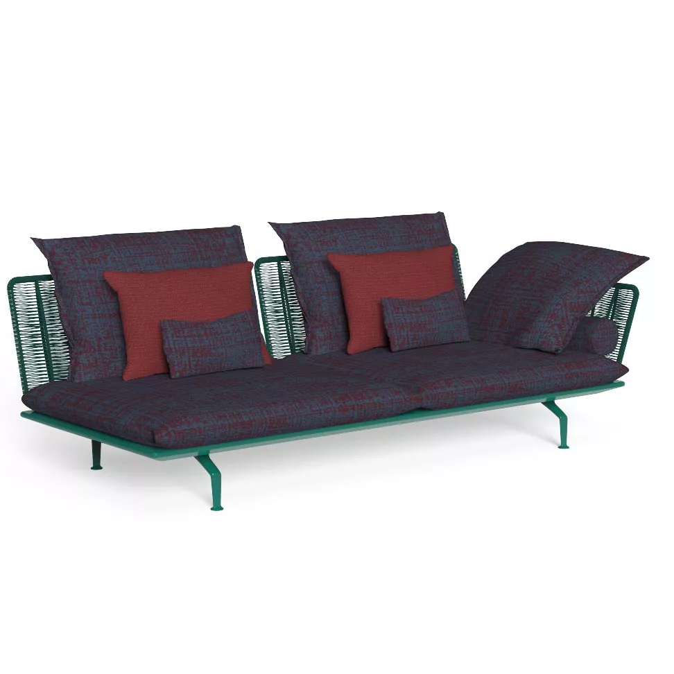 Talenti CRUISE Alu Loungemodul 229cm rechts • niedrige Armlehne