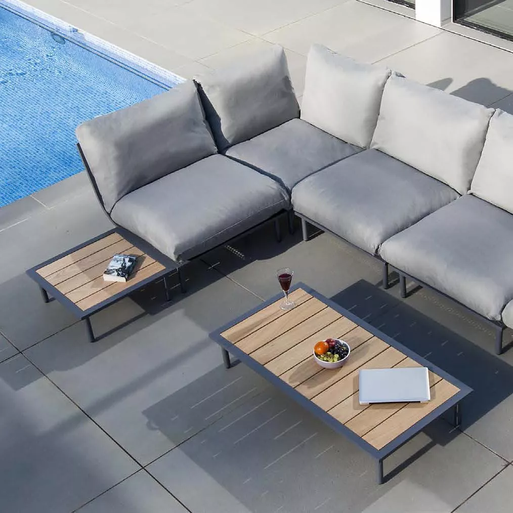 Alexander Rose Beach Loungetisch 122 cm mit HPL-Tischplatte