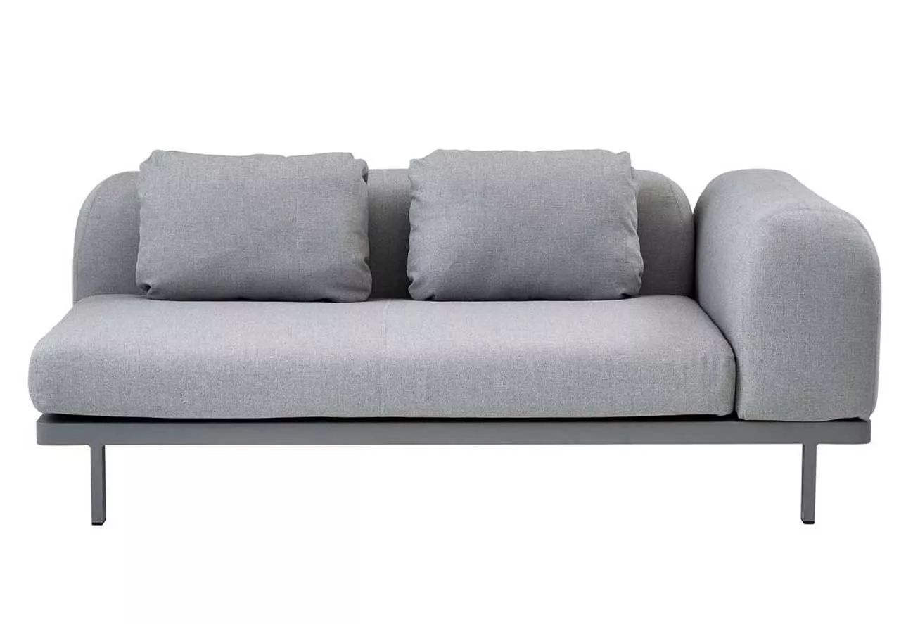 Cane-line Space Loungesofa Zweisitzer Modul links 180 cm