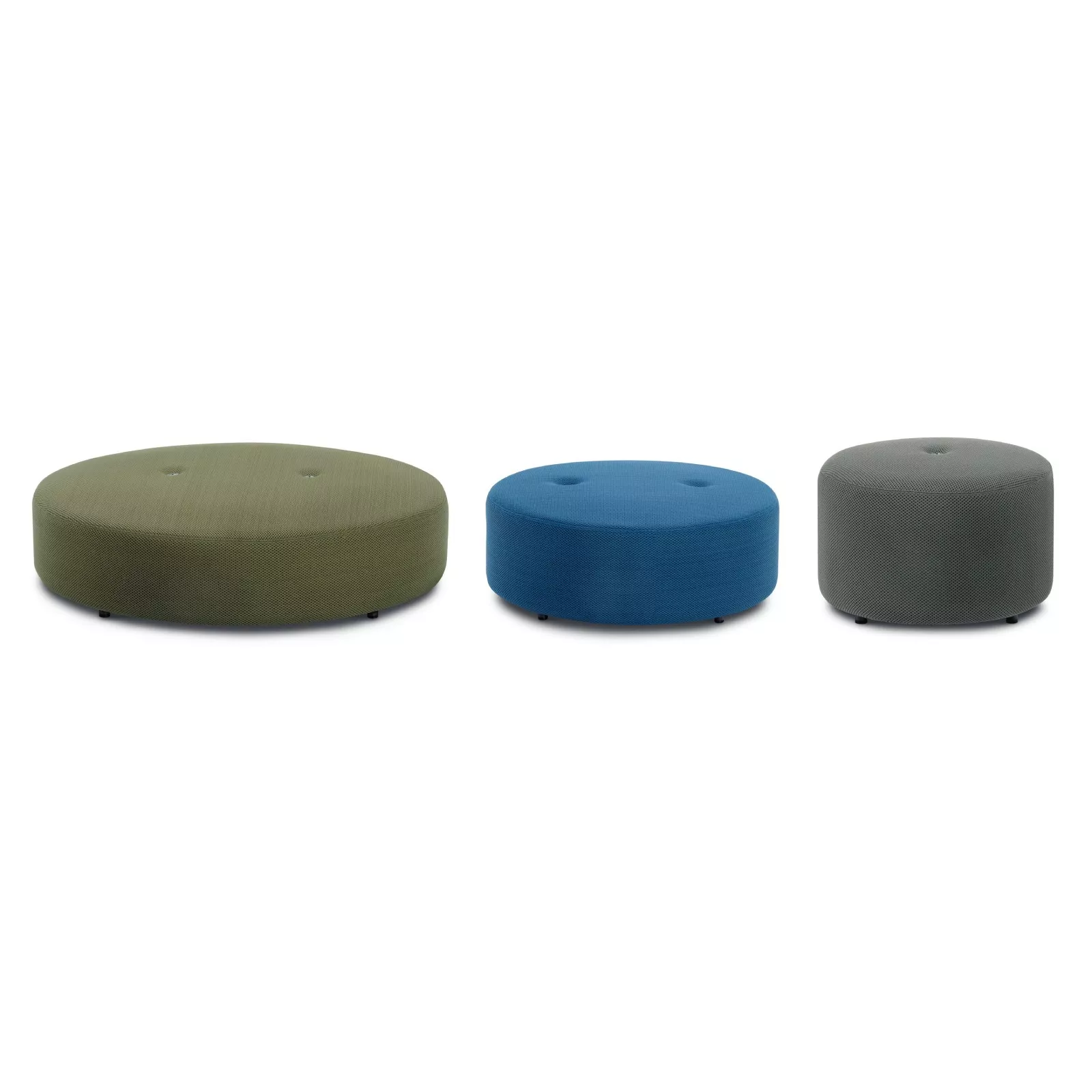 Roda Double Gartenhocker rund • Pouf 032 Ø 90 cm