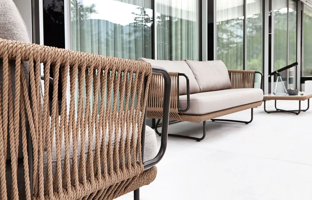 Varaschin Babylon Loungesessel 92 cm inkl. Kissen Set