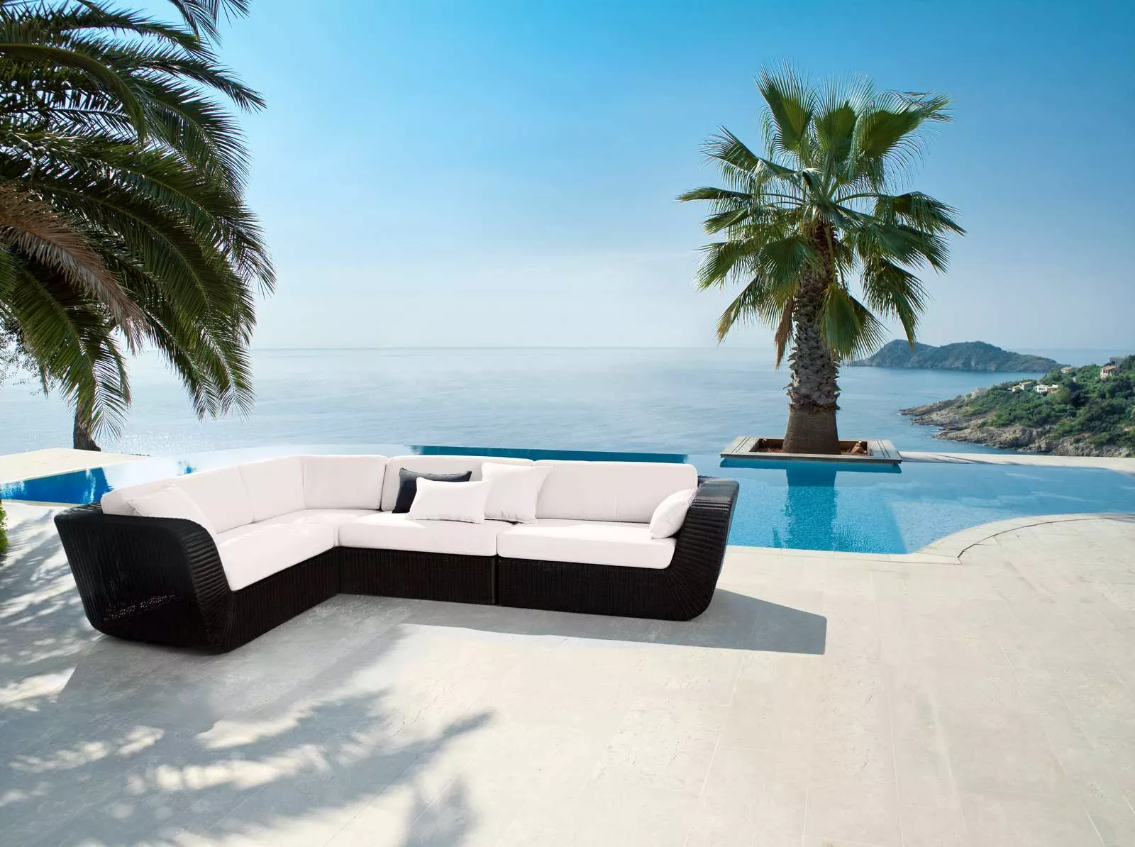 Cane-line Savannah Loungesofa Zweisitzer Modul links 135 cm