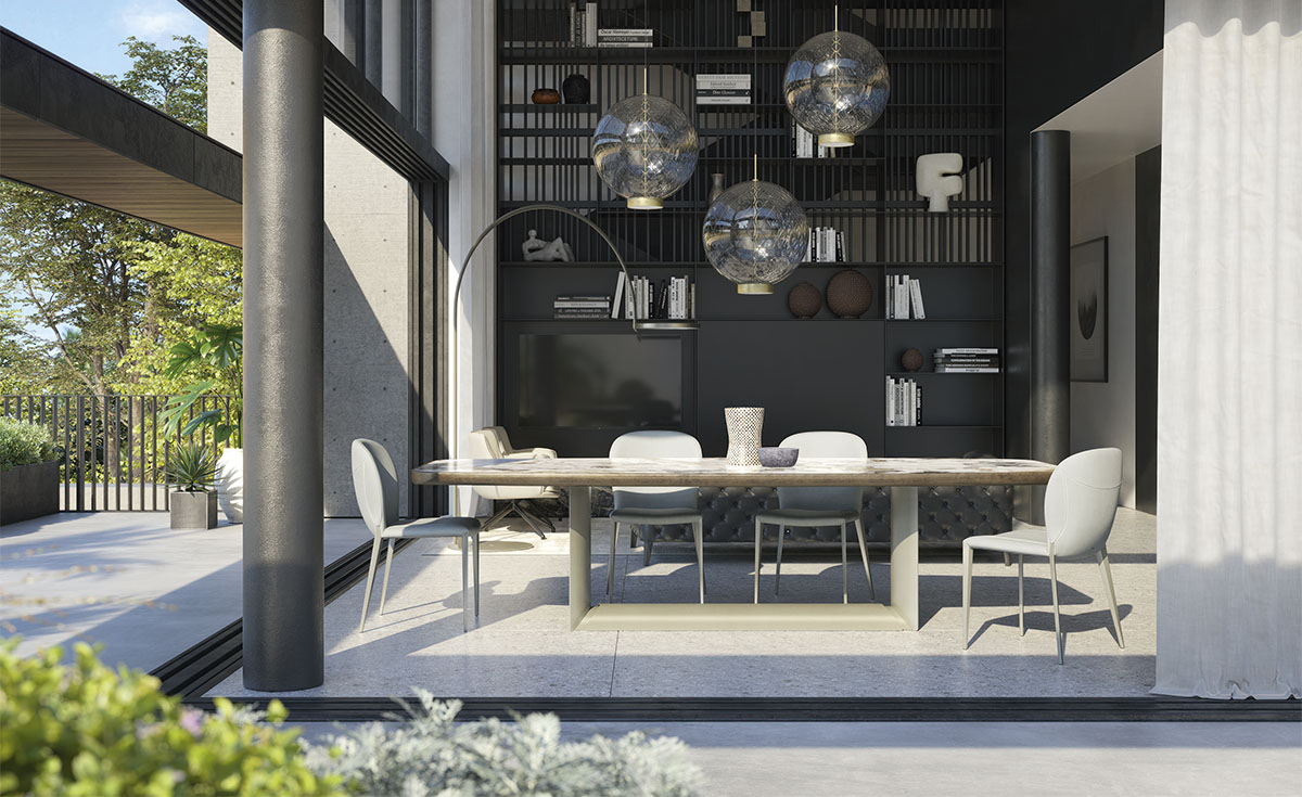 Cattelan Italia DRAGON KERAMIK PREMIUM Esstisch • 3 Größen