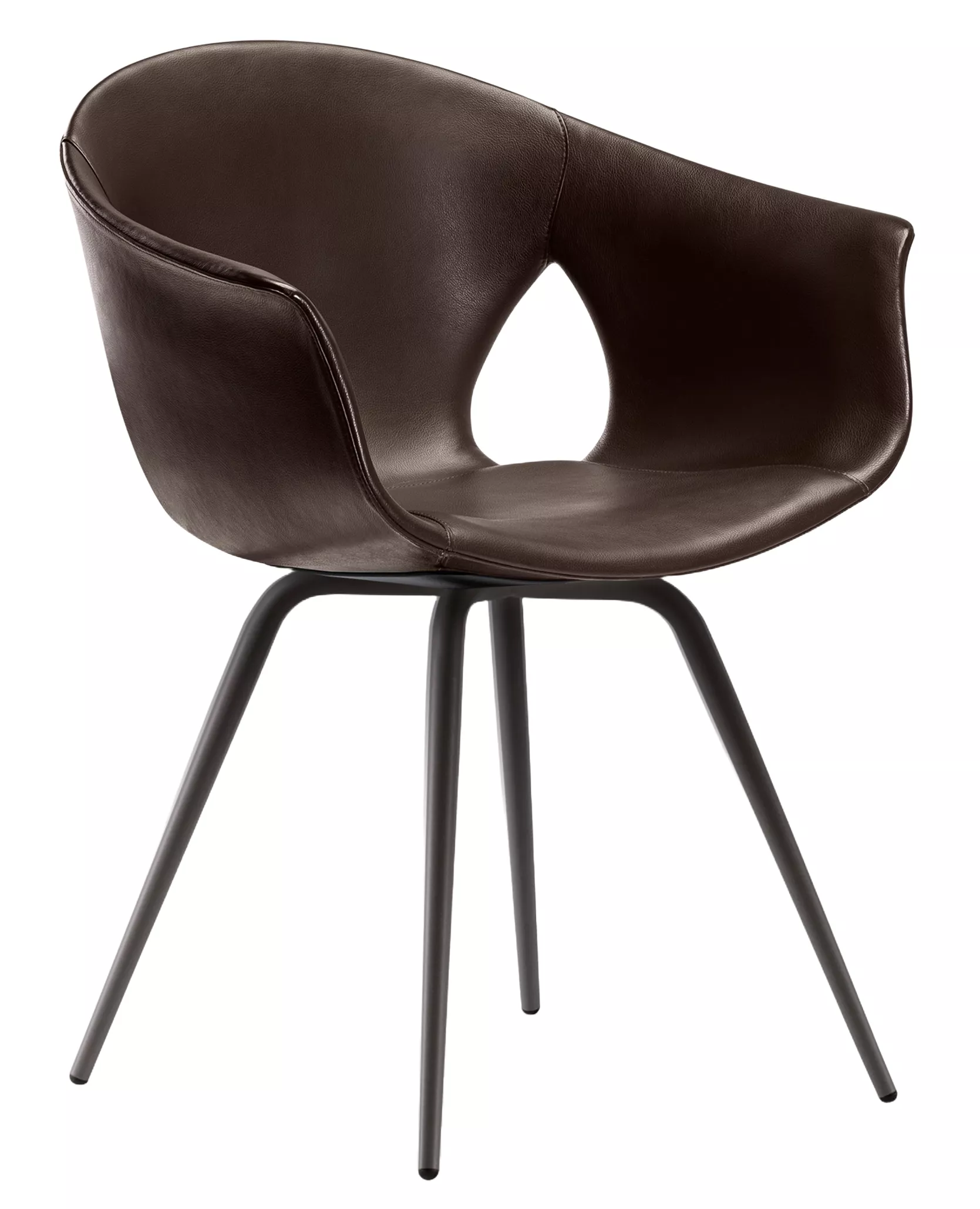 Poltrona Frau GINGER ALE Armlehnstuhl / Stahlgestell