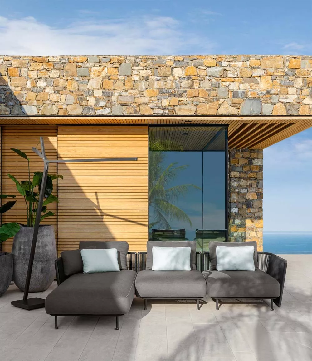 Talenti CORAL Loungesofa Endmodul • inklusive Polster