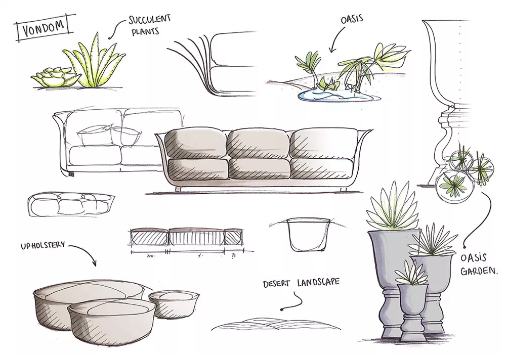 Vondom Suave Pflanzgefäß • Planter Ø 75 cm