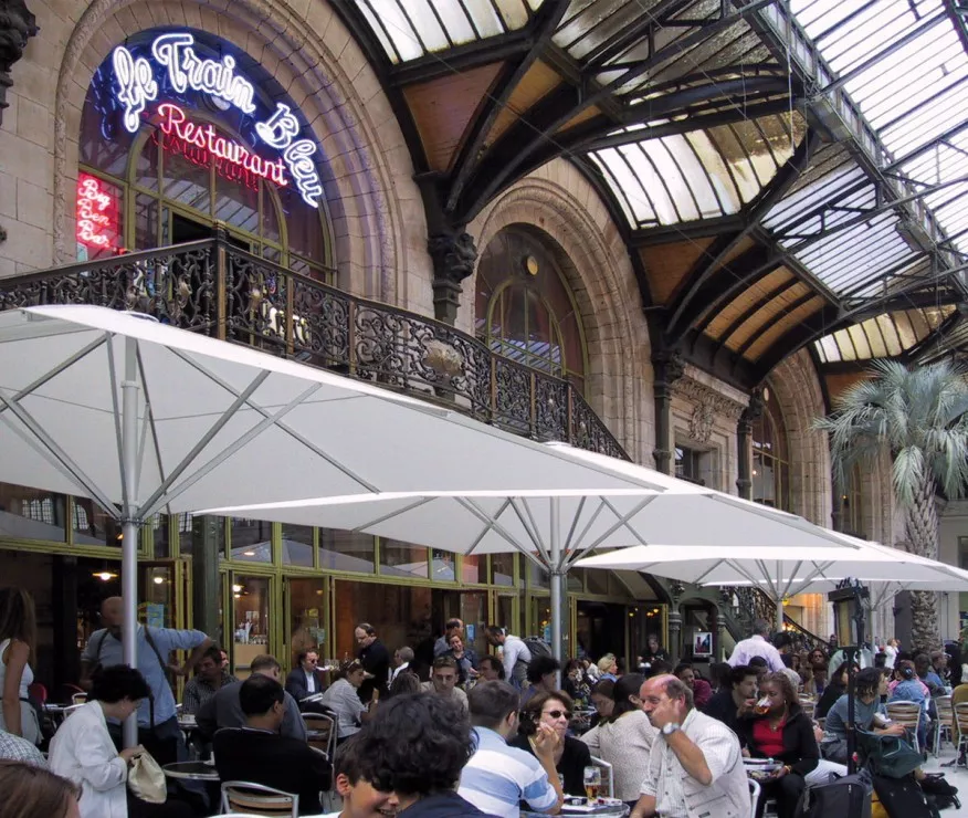 May Sonnenschirm Schattello | rund | 8-Teiler | ohne Volant | versch. Größen