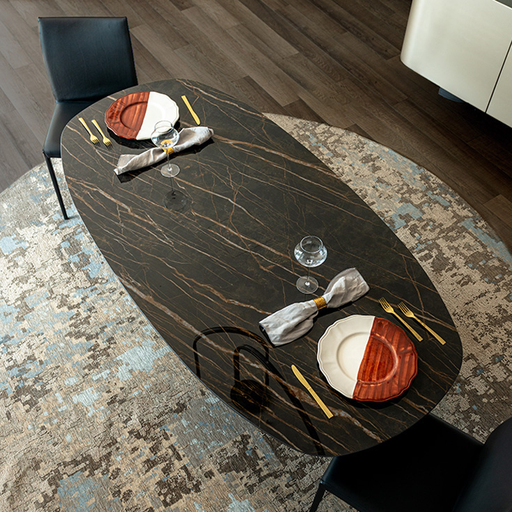 Cattelan Italia BOTERO KERAMIK Esstisch •  Keramikplatte  •  versch. Größen & Formen