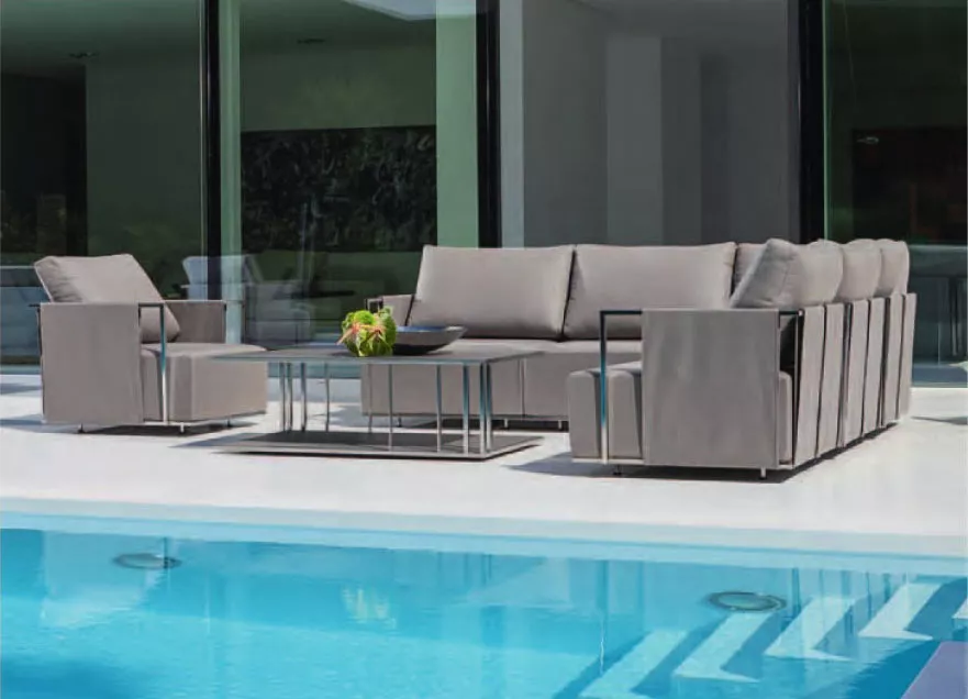 Fischer Möbel Suite Mittelmodul 80 x 80 cm