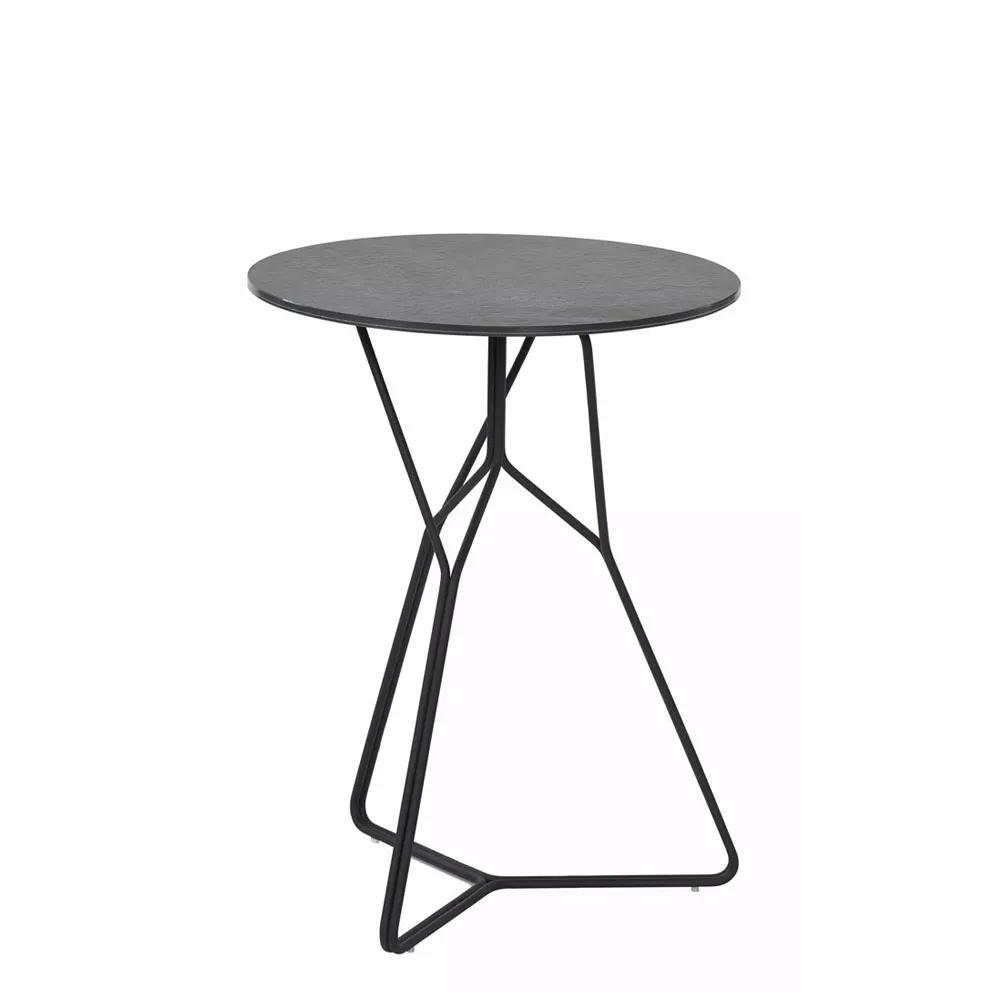 OASIQ SERAC Beistelltisch mit Keramikplatte Ø 42 cm