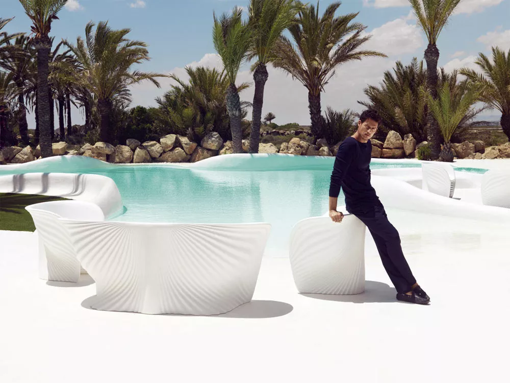 Vondom Biophilia Gartensessel • Loungesessel 65 × 91 cm